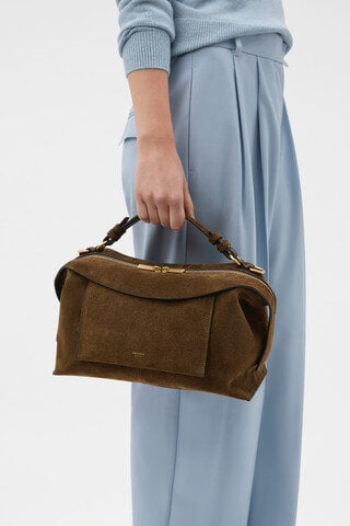 MICA LARGE BOWLER SUEDE
