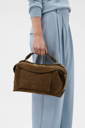 MICA LARGE BOWLER SUEDE