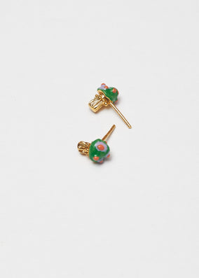 GREEN SETICAS EARRINGS