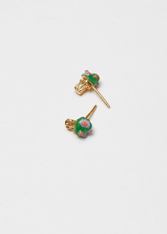 GREEN SETICAS EARRINGS