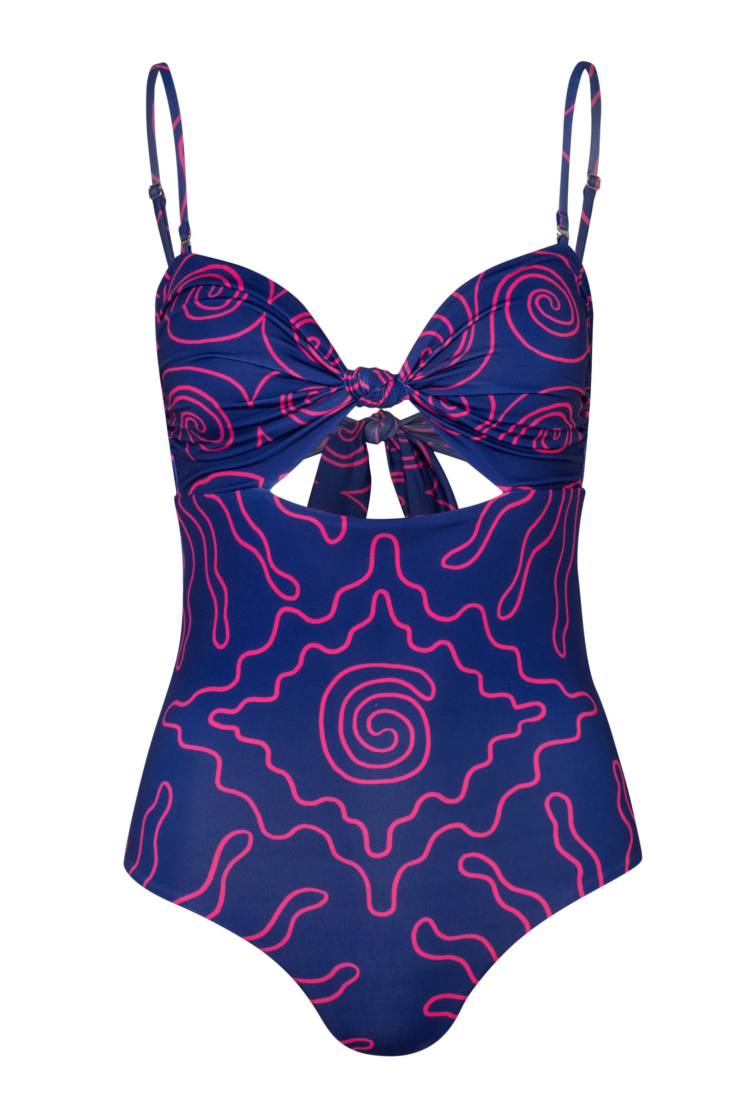 VIOLETA ONE PIECE- OASIS AZUL