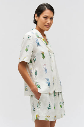 GREENHOUSE FLORAL CAMP SHIRT