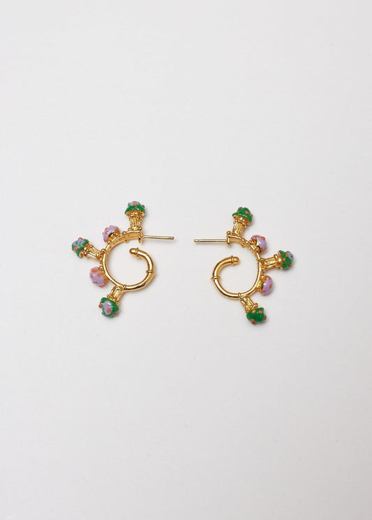 GREEN JARDIN SETAS HOOPS