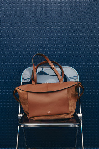 MICA MEDIUM TOTE SUEDE