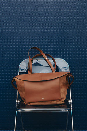 MICA MEDIUM TOTE SUEDE