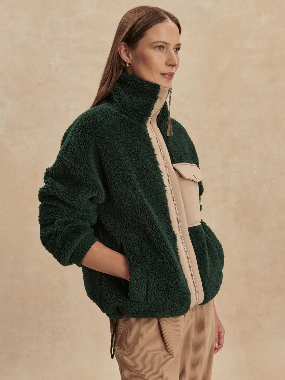 LOWELL SHERPA JACKET