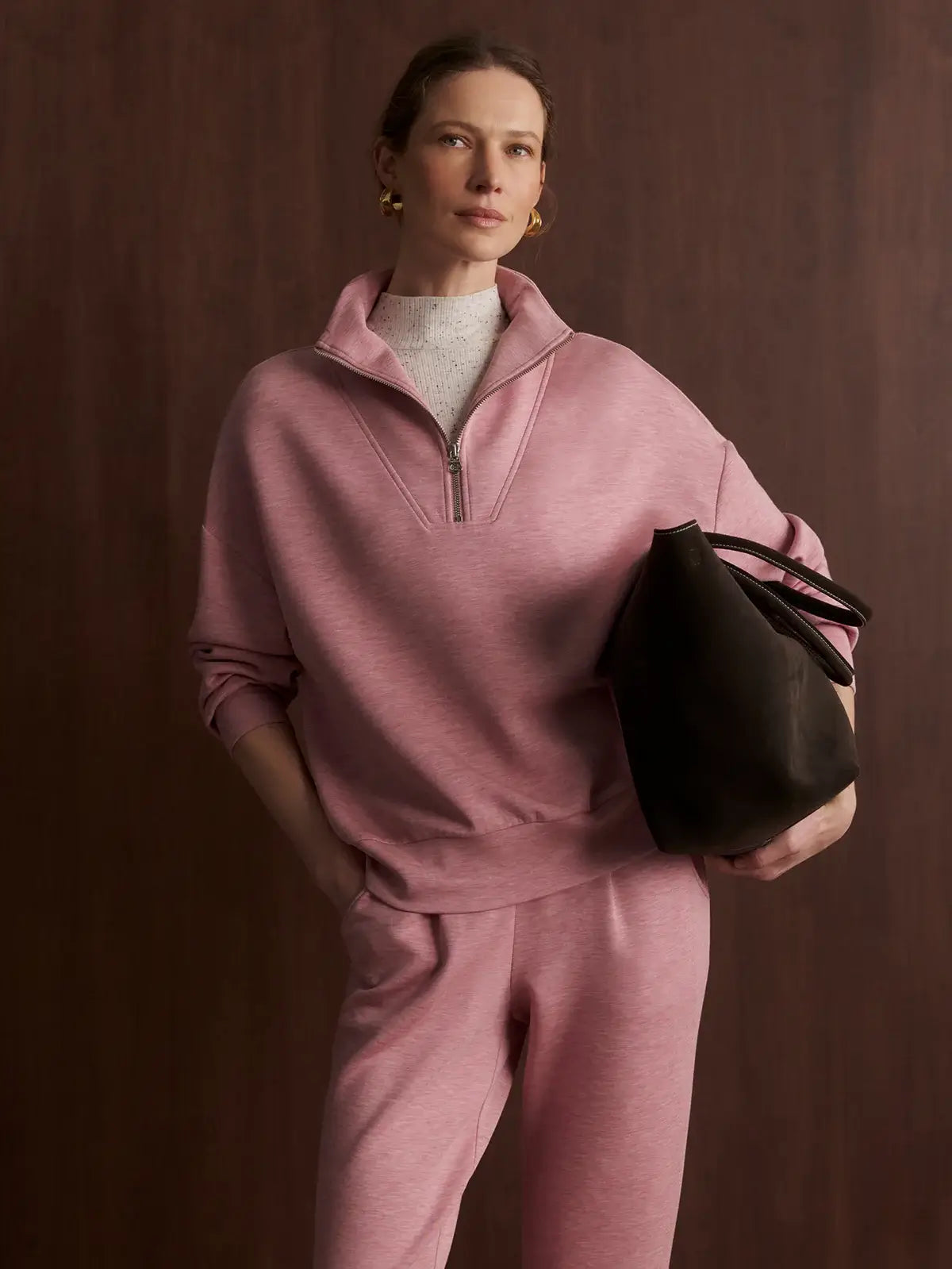 HAWLEY HALF ZIP SWEAT