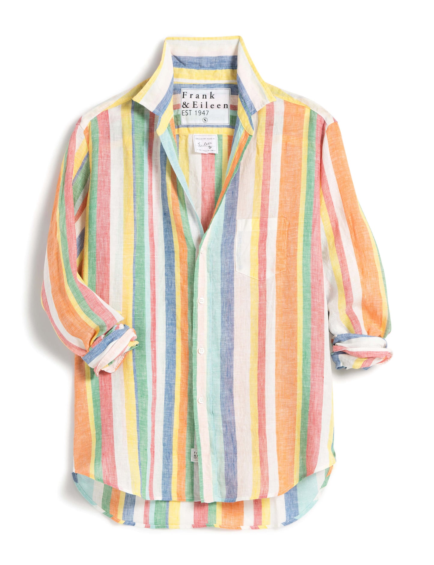 RELAXED BUTTON-UP SHIRT