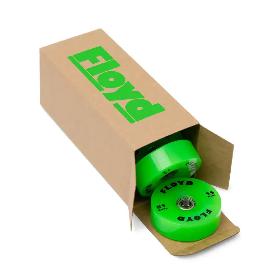 FLOYD WHEEL SET, LASER GREEN