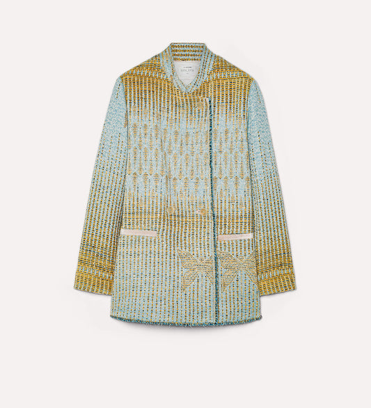JACQUARD LIBELLE OVERJACKET