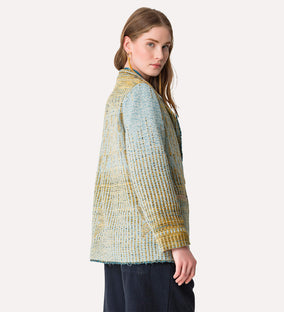 JACQUARD LIBELLE OVERJACKET