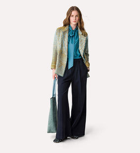 JACQUARD LIBELLE OVERJACKET