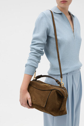 MICA LARGE BOWLER SUEDE