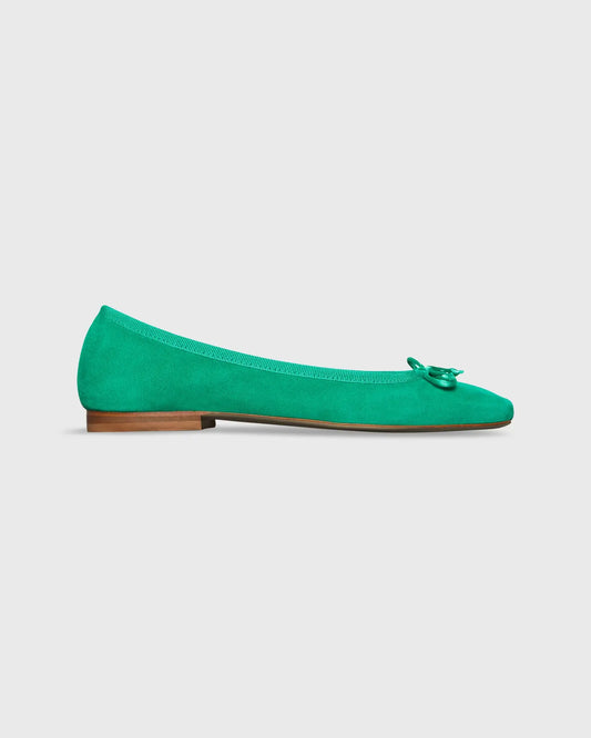 SQUARE- TOE BALLET FLAT