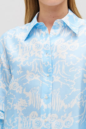 GARDEN TOILE LS SHIRT