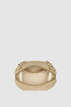 MICA SMALL BOWLER SUEDE IN CAPER