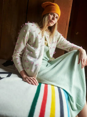 QUILT KNOT CARDIGAN