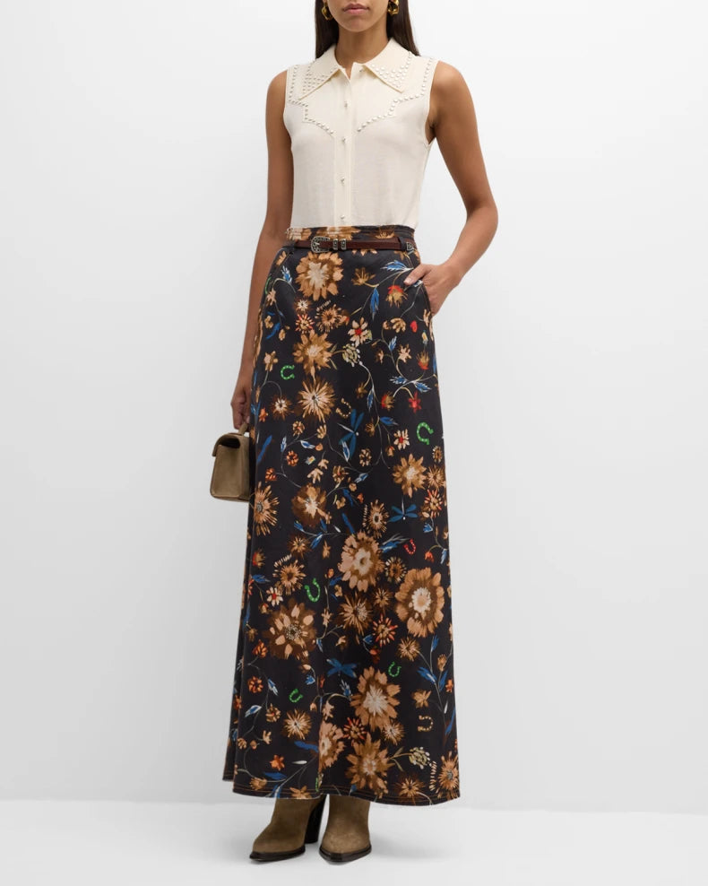 FLORAL EASE II SKIRT