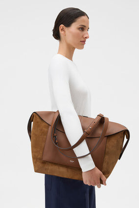 MICA MEDIUM TOTE SUEDE