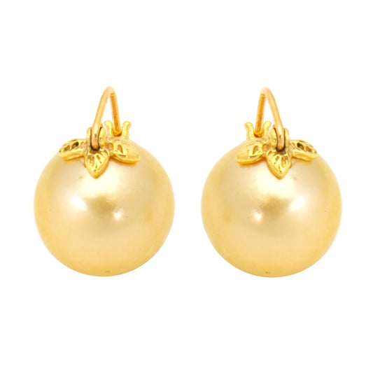 FLOATING PEARL EARRINGS
