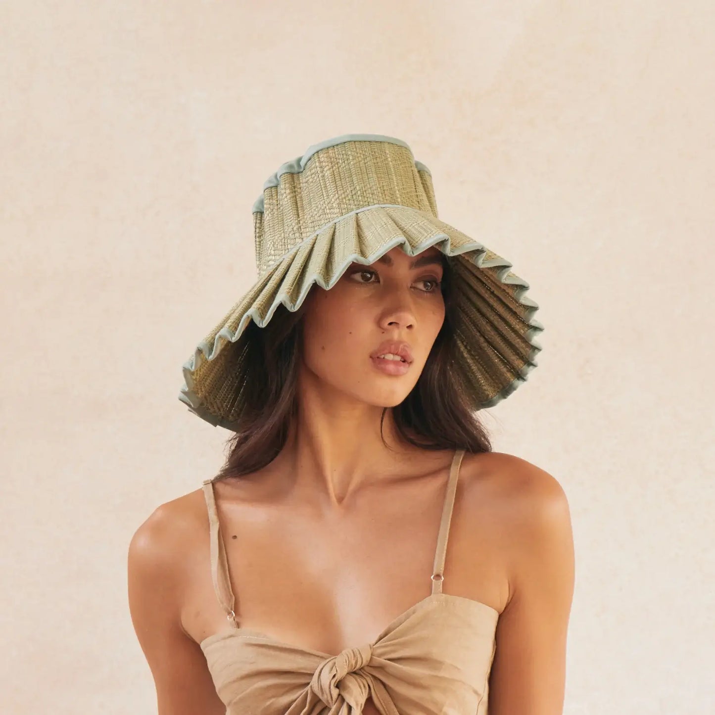 SEA FOAM CAPRI HAT | MAXI