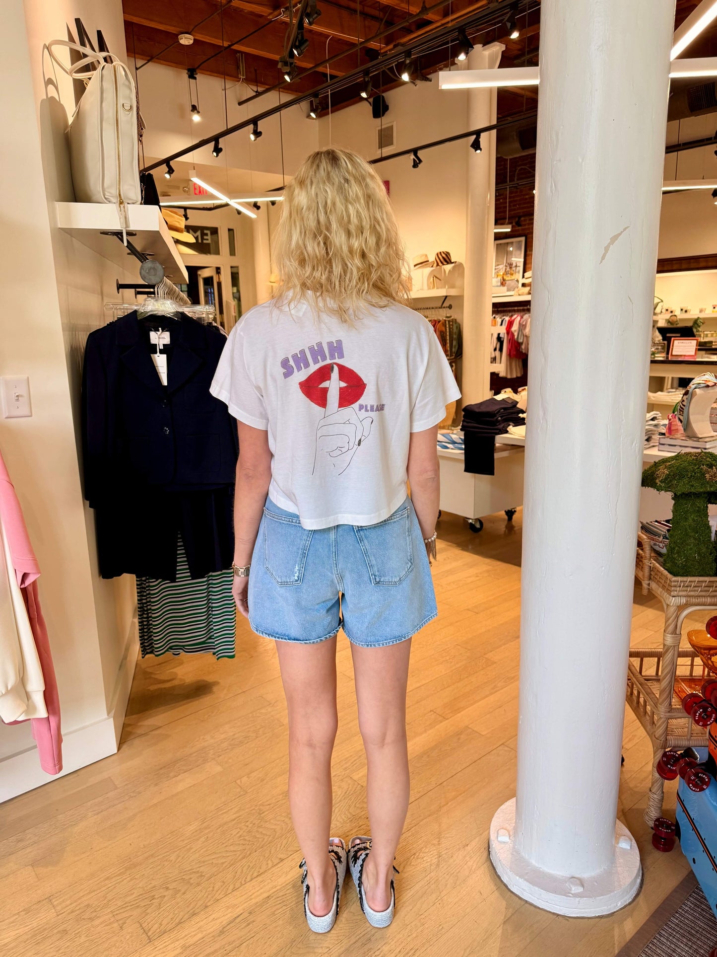 SHH PLEASE BOYFRIEND CROP TOP
