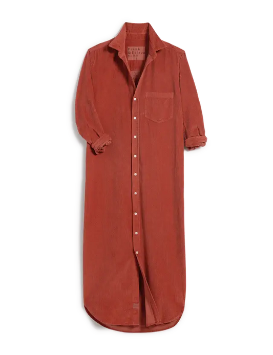 RORY MAXI SHIRTDRESS IN SPICE