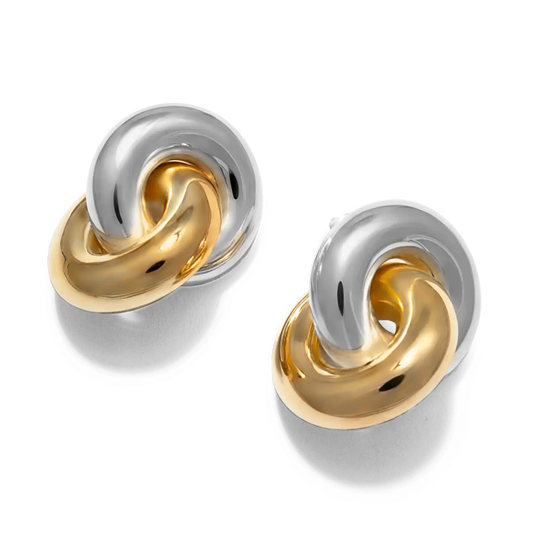 CUMULUS EARRINGS- BICOLOR