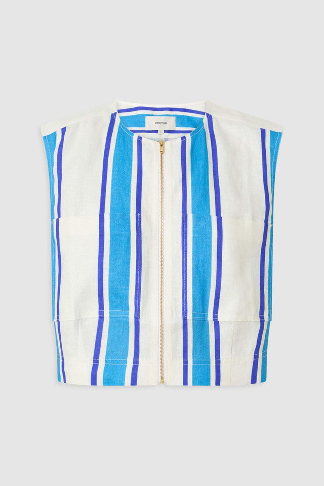 SHORE STRIPE SHELL TOP