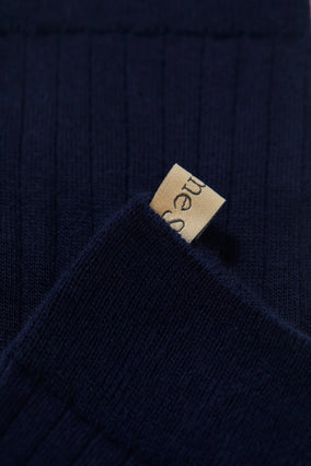 THE YVES SOCK - NAVY