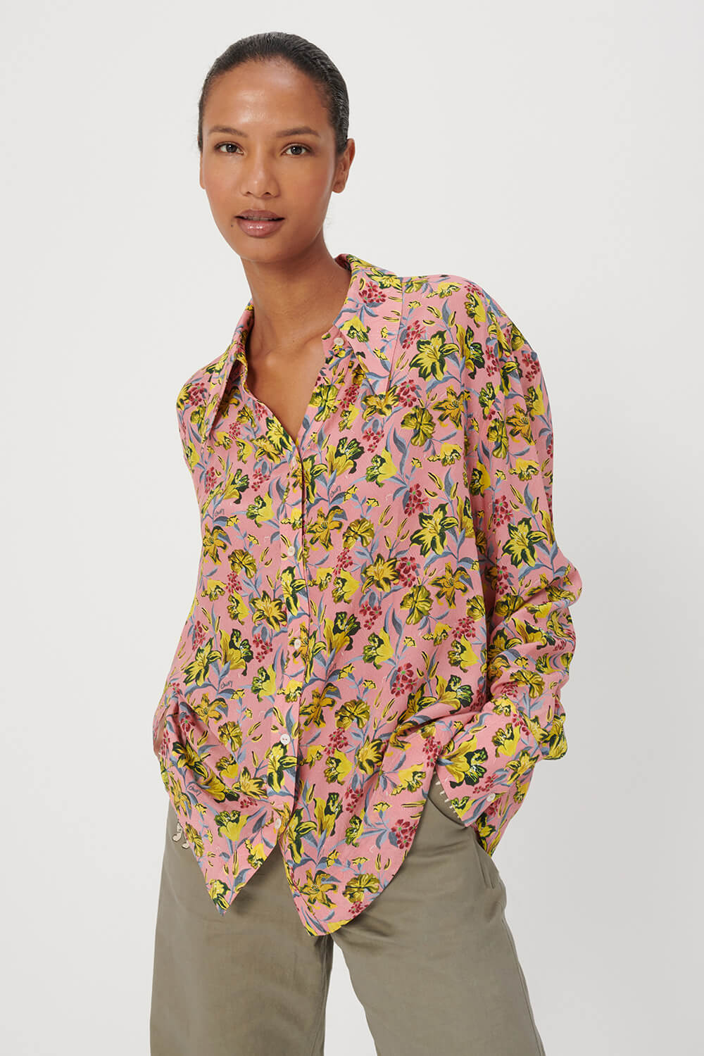 JOYCE SILK SHIRT