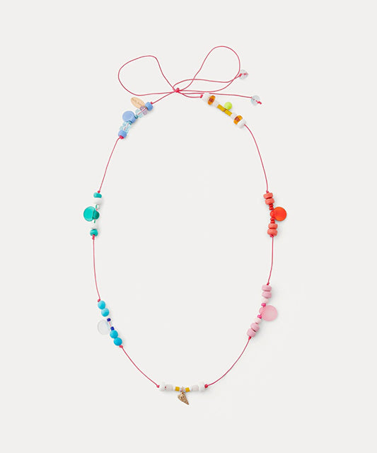 NECKLACE WITH MURANO GLASS DETAILING