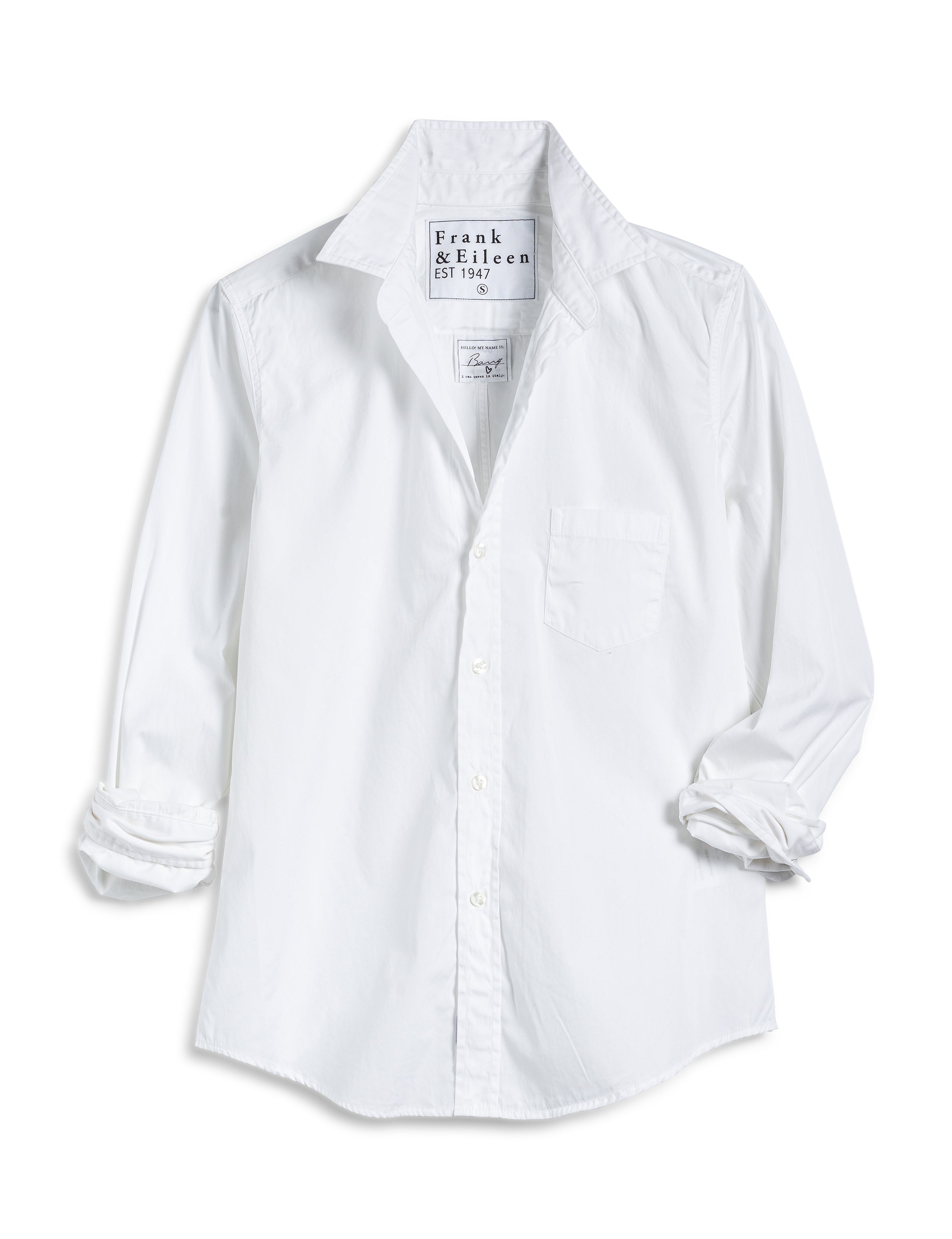 TAILORED BUTTON UP SHIRT | Embellish