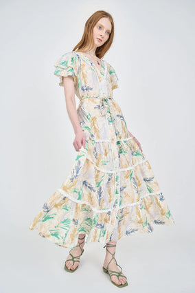 Perry Dress - Palm