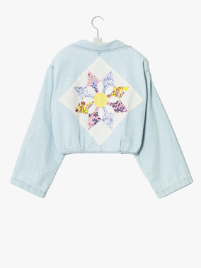 DAISY PATCH HAVEN DENIM JACKET