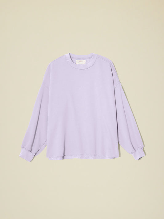 HONOR SWEATSHIRT IN PALE IRIS