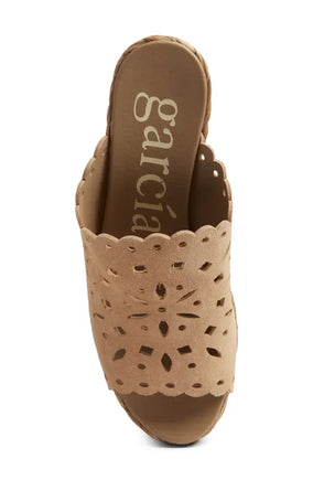 DARLYN RAFFIA PLATFORM SANDAL
