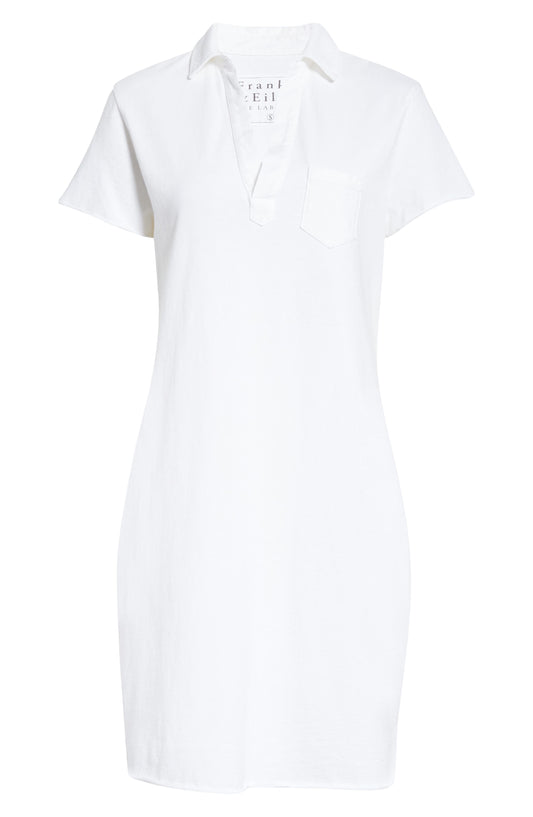SHORT SLEEVE POLO DRESS