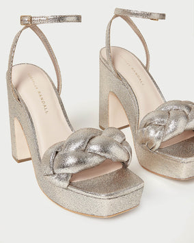 FAE PLATFORM SANDAL WITH BRAID
