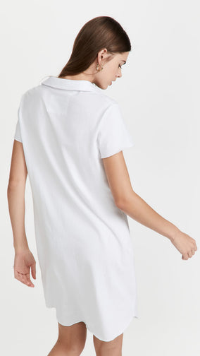SHORT SLEEVE POLO DRESS