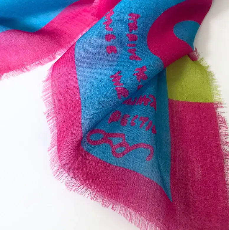 LYS NEON WOOL SCARF